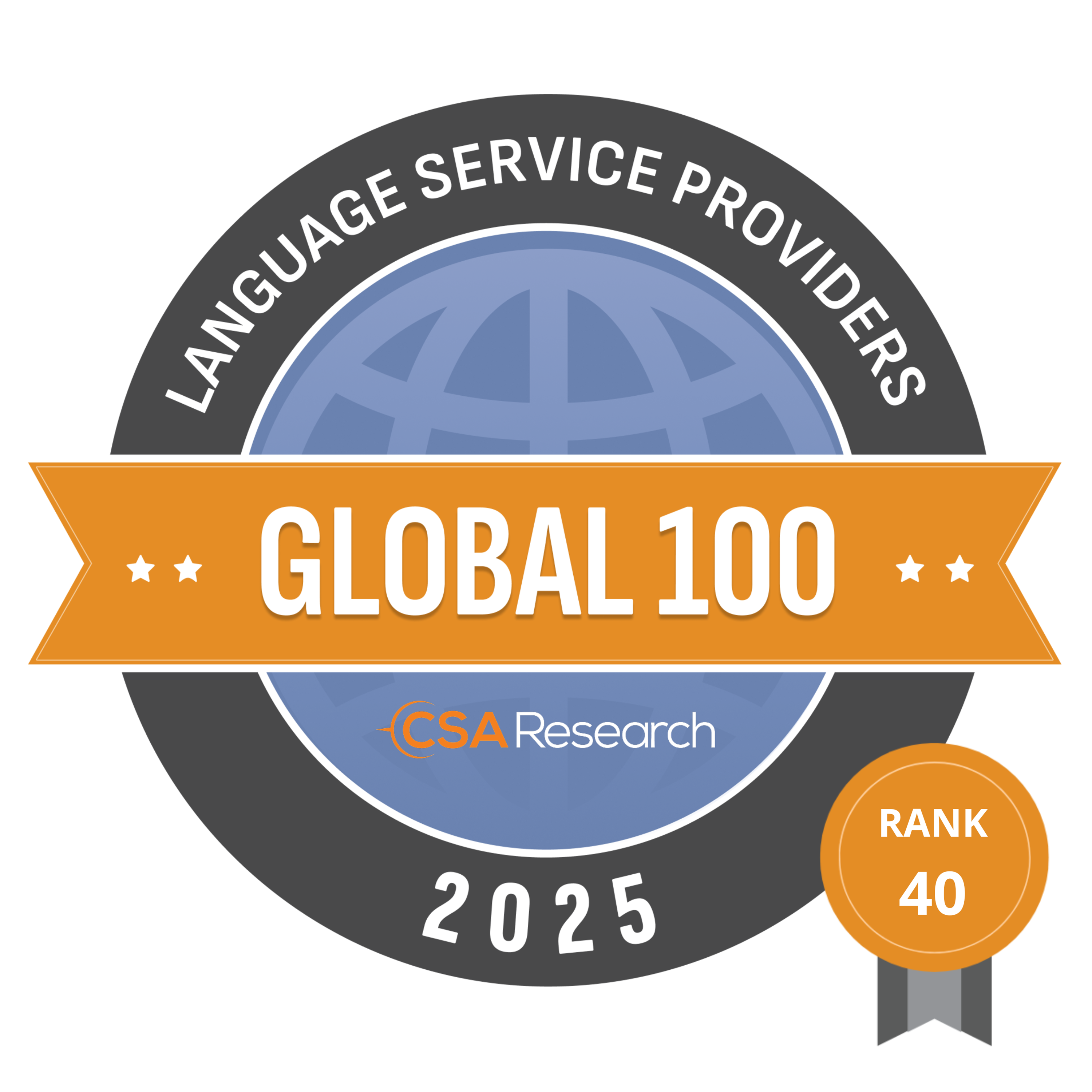 CSA Research Badge Top 100 Global